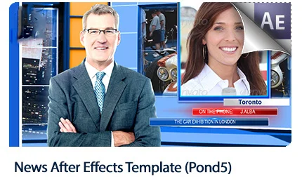 News After Effects Template pond 5