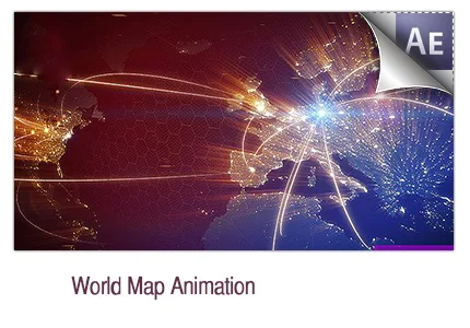 project World Map Animation