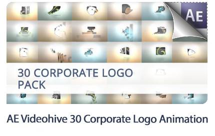 30 Corporate Logo 20 Animation Pack AE Templates