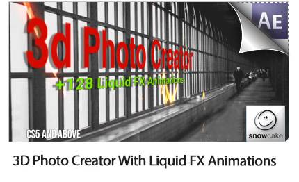 3d Photo Creator With Liquid FX Animations
