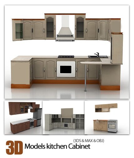 Models kitchen cabinet