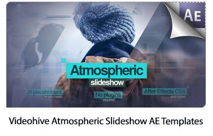 Atmospheric Slideshow After Effects Templates