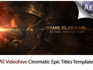 Cinematic Epic Titles After Effects Template