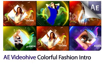 Colorful Fashion Intro After Effects Templates