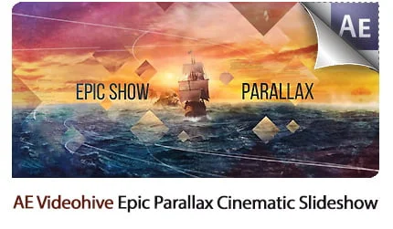 Epic Parallax Cinematic Slideshow AE Templates