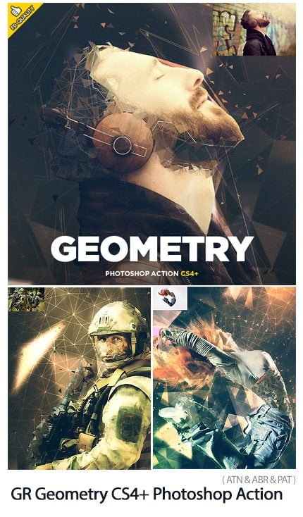 Geometry CS4 Photoshop Action