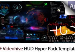 HUD Hyper Pack 350 After Effects Templates