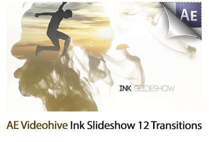 Ink Slideshow 12 Transitions After Effects Templates