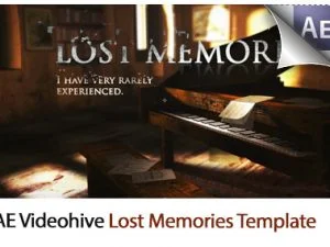 Lost Memories After Effects Templates
