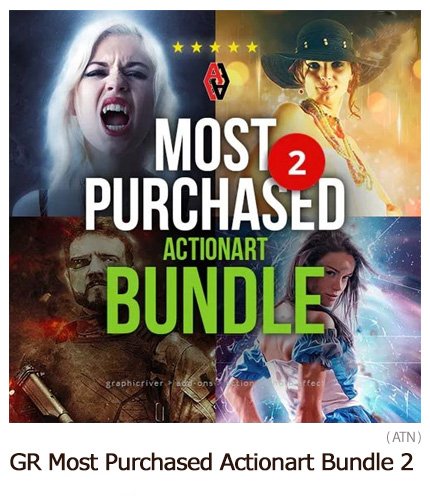 Most Purchased Actionart Bundle 2