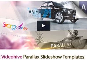 parallax slideshow after effects templates