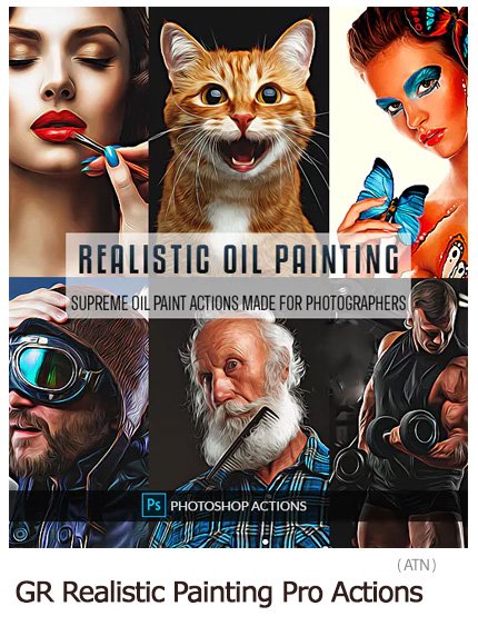 Realistic Painting Pro Actions