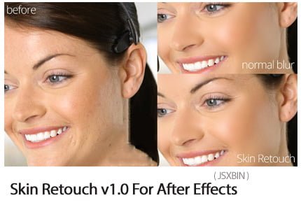 Skin Retouch v1.0 For After Effects
