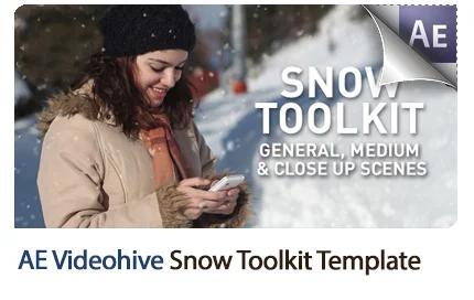 Snow Toolkit After Effects Templates