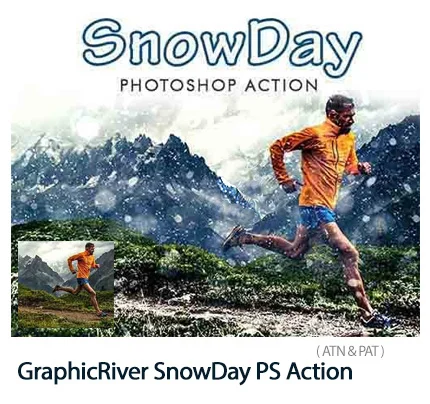 SnowDay Photoshop Action