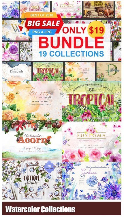 The Best Of 2018 Watercolor Collections