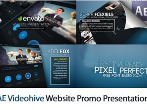Website Promo Presentation After Effects Templates
