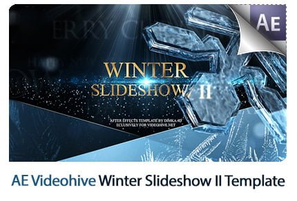 Winter Slideshow II After Effects Templates