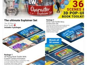 3D Pop-Up Book Toolkit