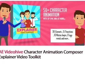 Character Animation Composer Explainer Video Toolkit