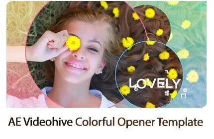 Colorful Opener After Effects Template