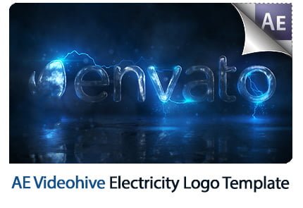 Electricity Logo After Effects Template