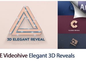 Elegant 3D Reveals After Effects Template