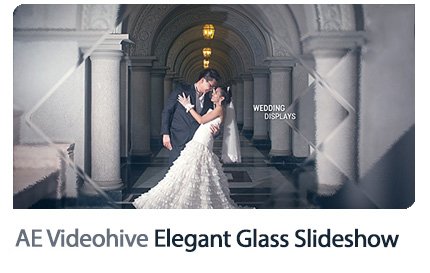 Elegant Glass Slideshow After Effects Template