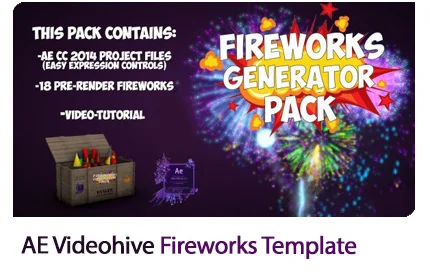 Fireworks After Effects Template