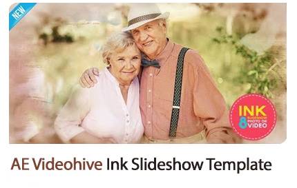 Ink Slideshow After Effects Template aep