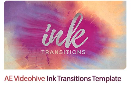 Ink Transitions After Effects Template