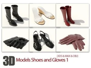 Models Shoes And Gloves 01