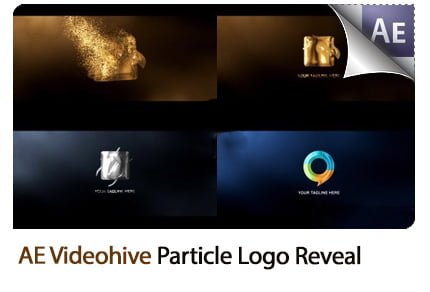 particle logo reveal after effects template 2017