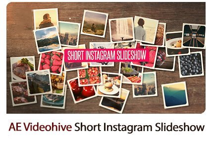 Short Instagram Slideshow After Effects Template