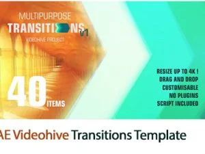 Transitions After Effects Template