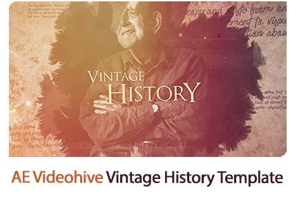 Vintage History After Effects Template