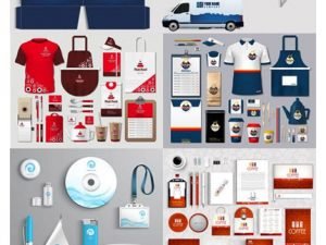 16 Corporate Identity And Stationery Collection In Vector