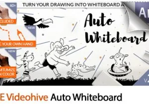 Auto Whiteboard After Effects Templates