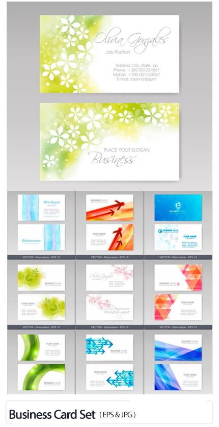 Business Card Set 3