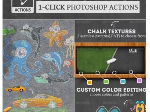 Chalk And Chalkboard Photoshop Creator