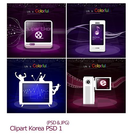 Clipart Korea PSD 01