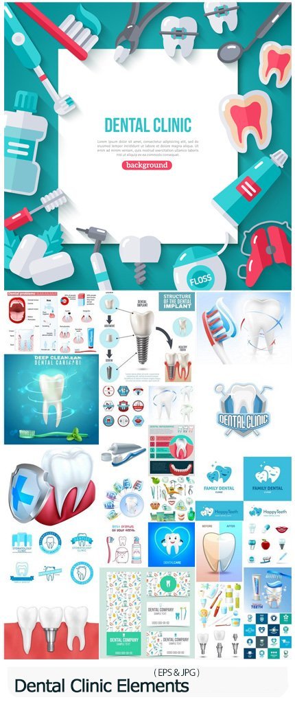 Concept Dental Clinic Design Elements