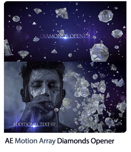 Motion Array Diamonds Opener After Effects Templates