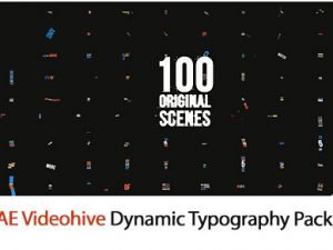 Dynamic Typography Pack After Effects Templates