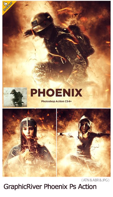 phoenix photoshop action 2