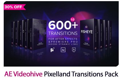 pixelland transitions pack