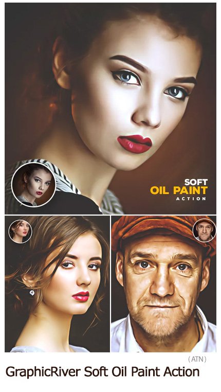 Soft Oil Paint Action