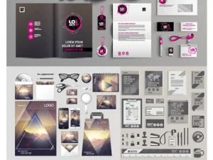 Vectors Corporate Stationery Designs