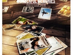 Wonderful Memories Photo Slideshow After Effects Templates