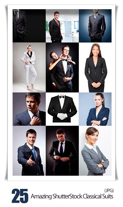 Amazing shutterstock classical suits